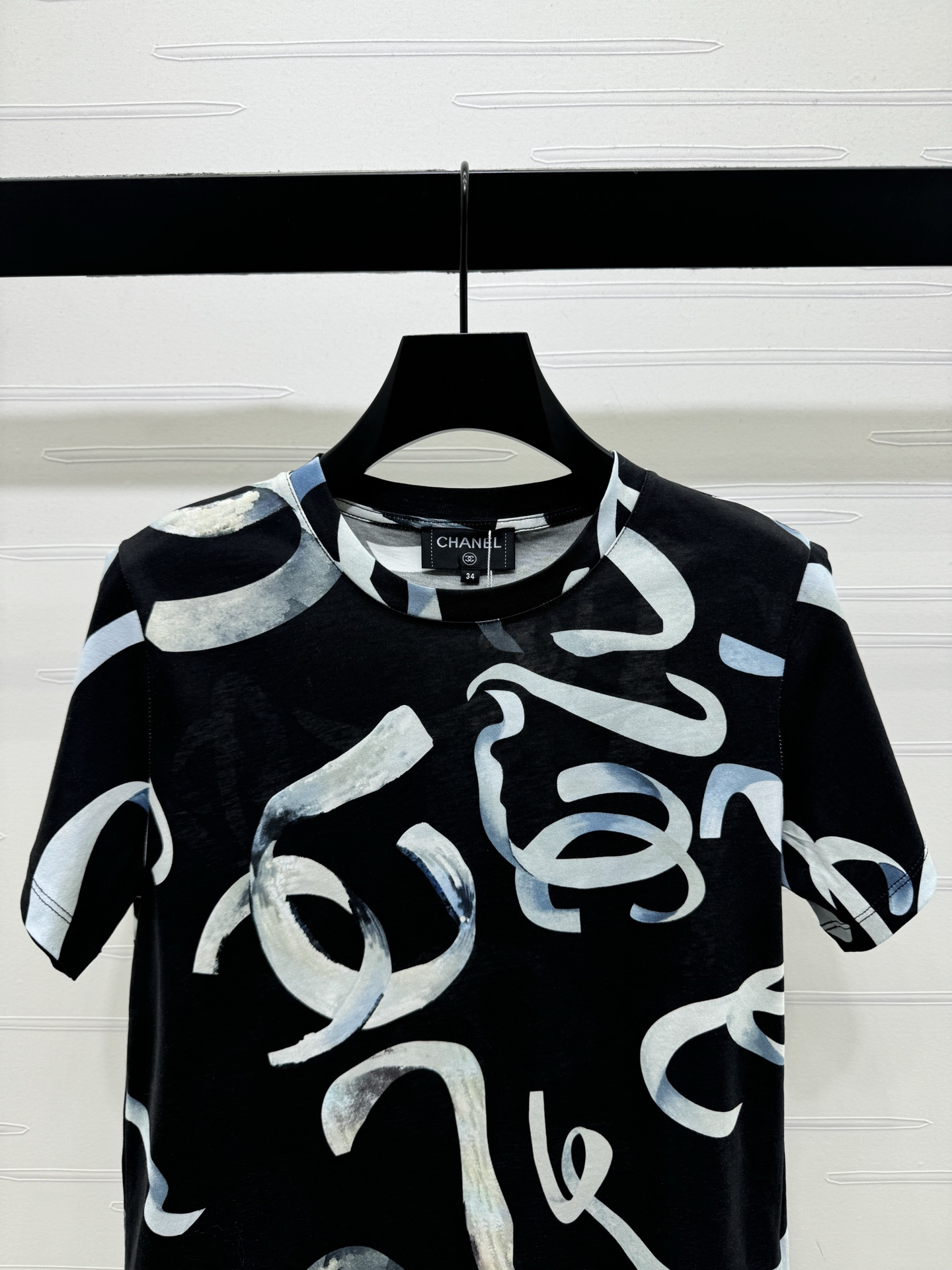 [TOP] CHANEL  T-shirt -Black