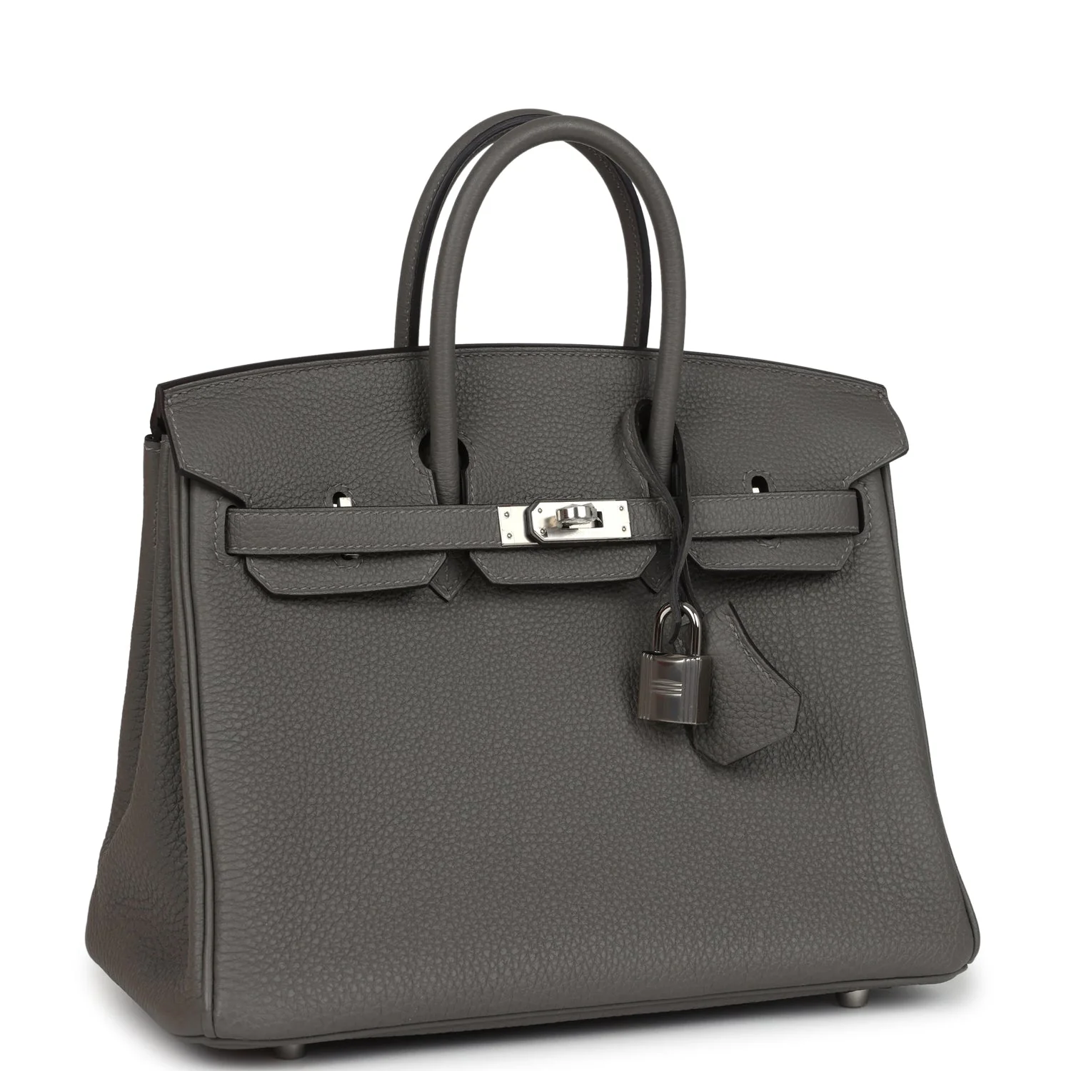Hermes BirkinGris Meyer Togo Palladium Hardware