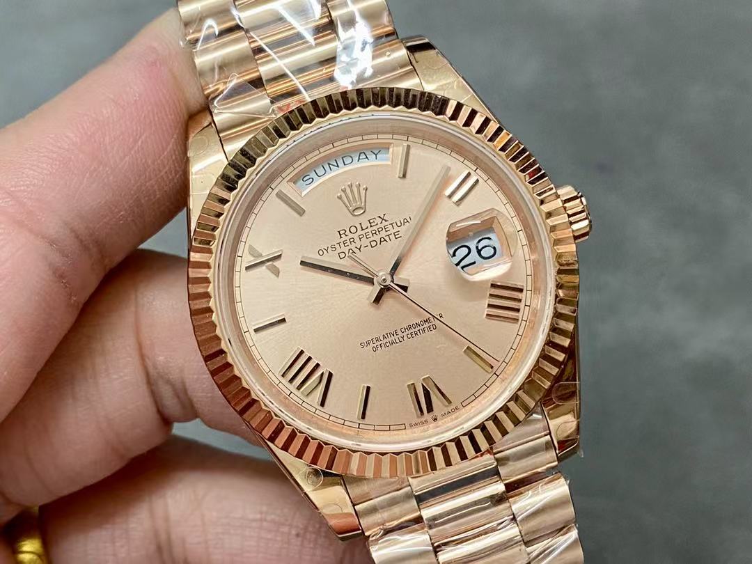 [TOP] ROLEX Watch 40mm - Rose gold - 711 Luxury