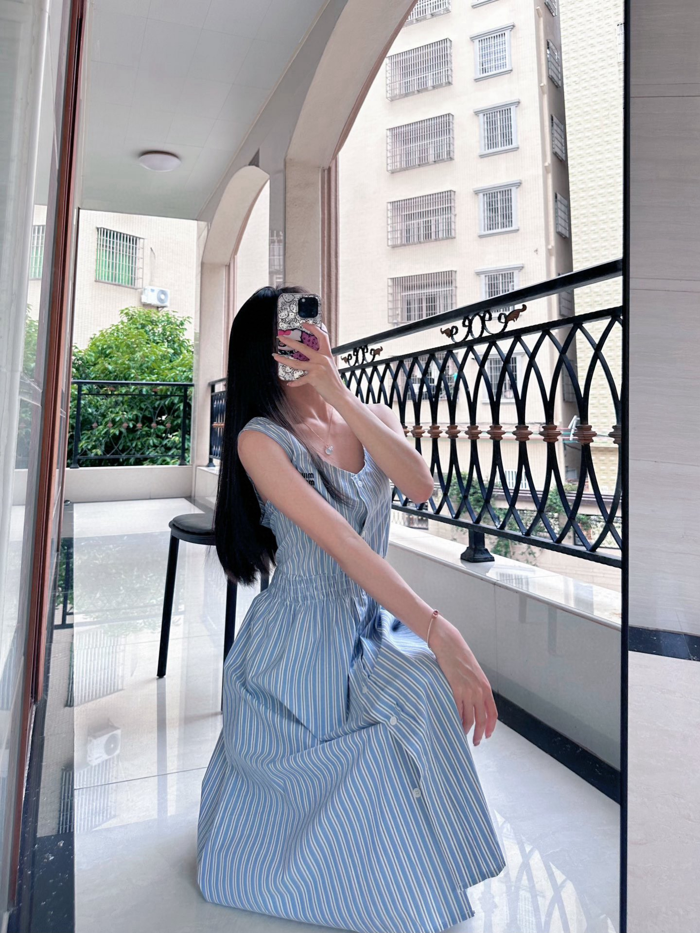 [TOP] Miu Miu  Dress -Blue