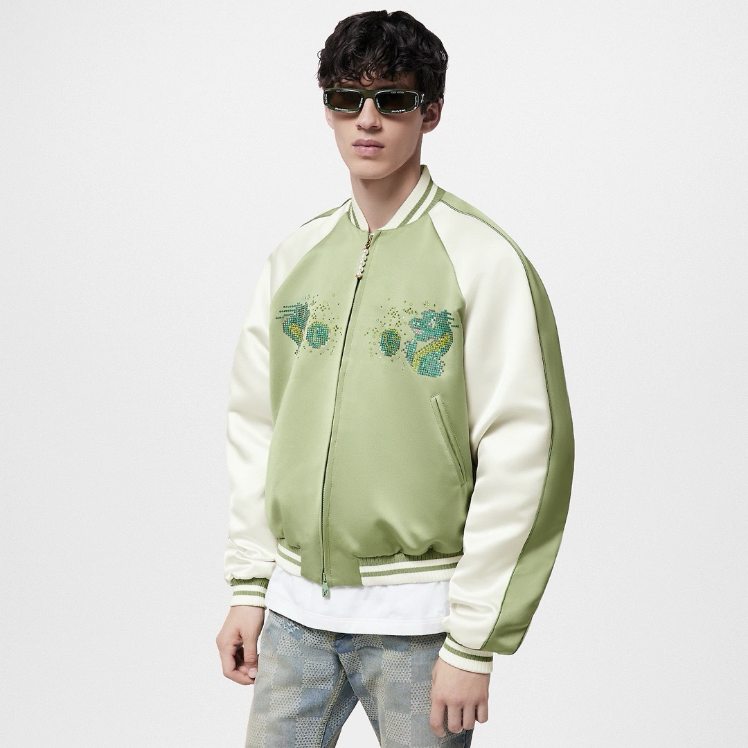 Louis Vuitton Monogram Embroidered Jacket #260289