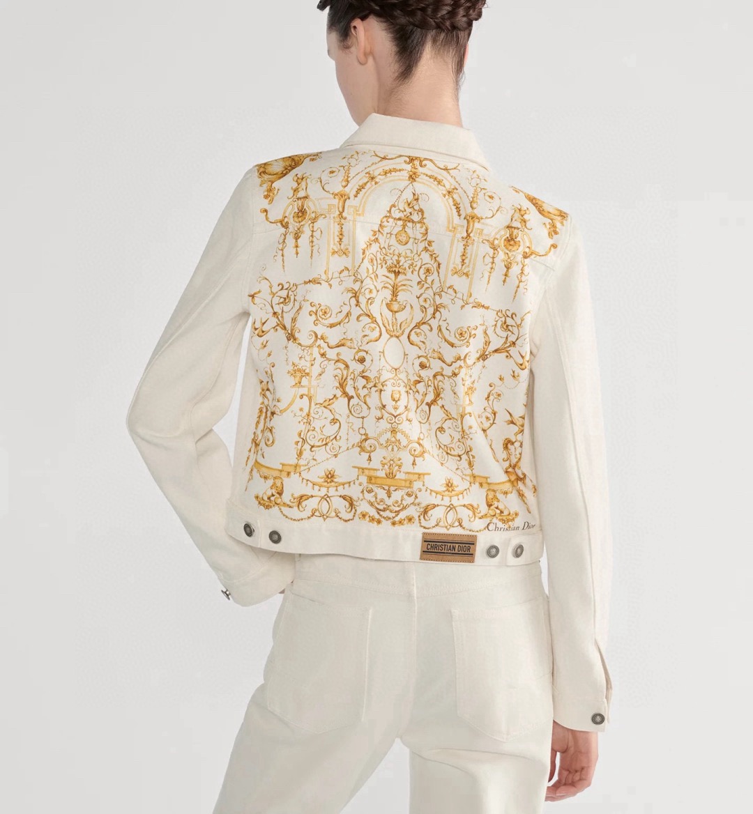 [TOP] Christian Dior Denim Jacket - White - 711 Luxury