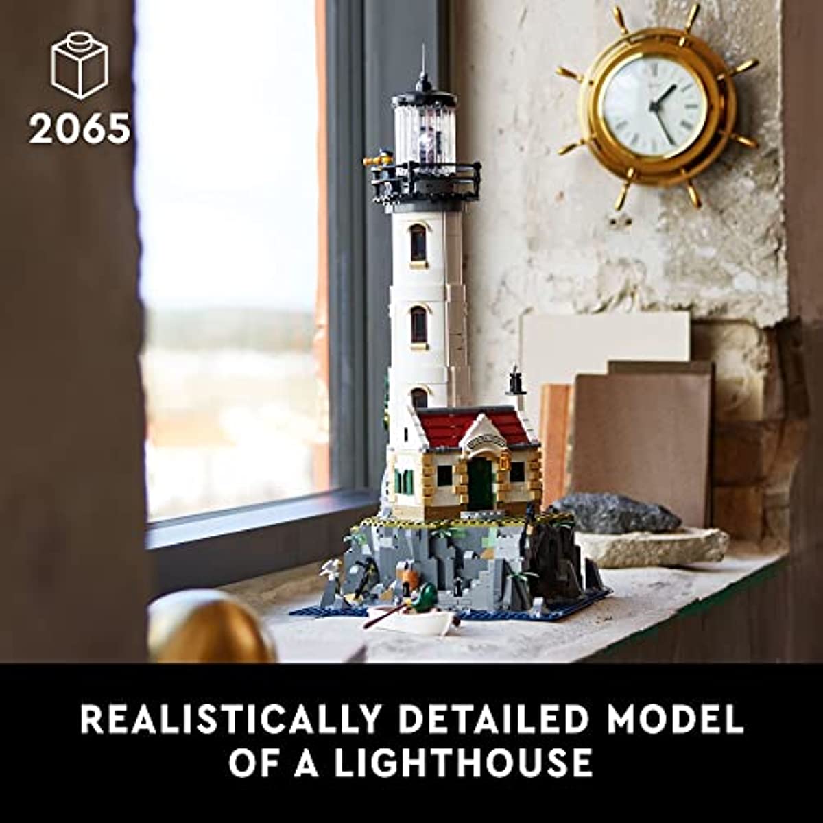 LEGO Ideas Motorized Lighthouse 21335 Building Set for Adults (2,065 Pieces)