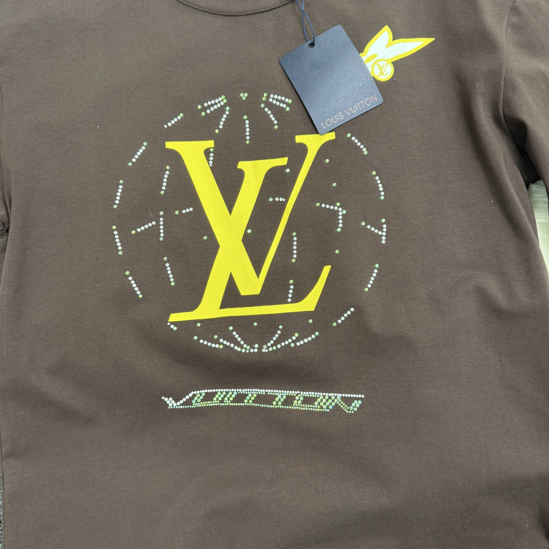 [TOP] Louis Vuitton LV T-shirt - Brown