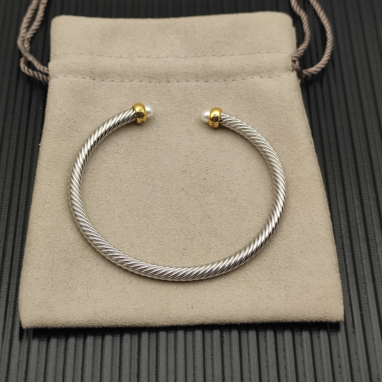 [TOP] DAVID YURMAN Bracelet 4mm - Sliver - 711 Luxury