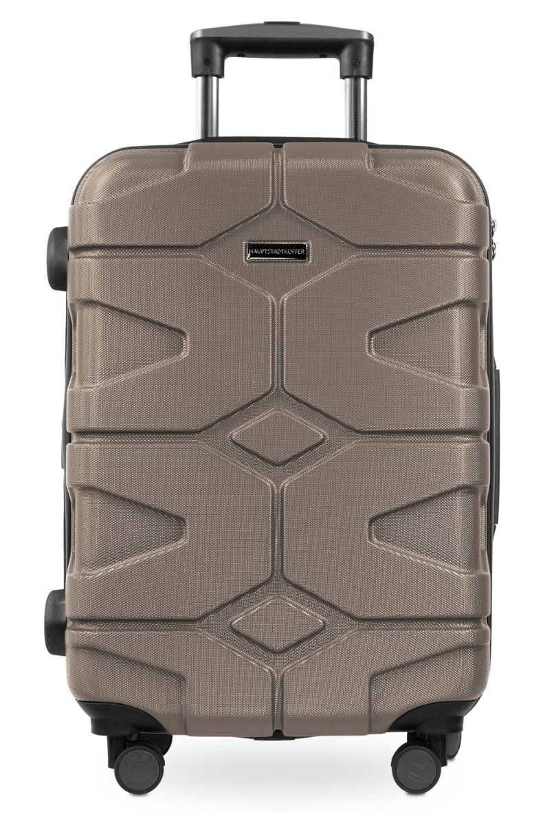 X-Klln - hand luggage suitcase, hard shell autumn gold, TSA, 55 cm, 42-50 liters