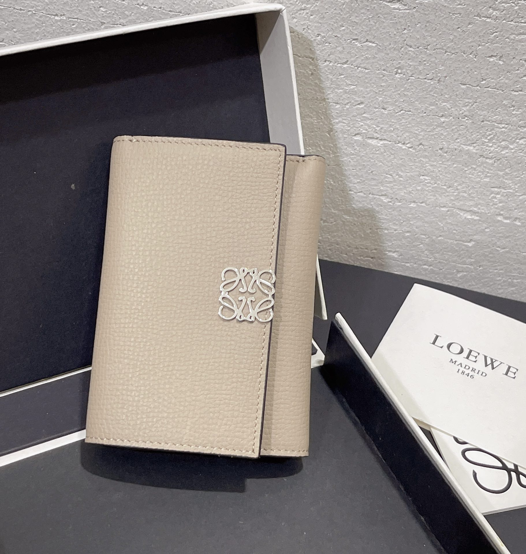 [TOP] LOEWE  Wallet 11.8*8 cm - Khaki