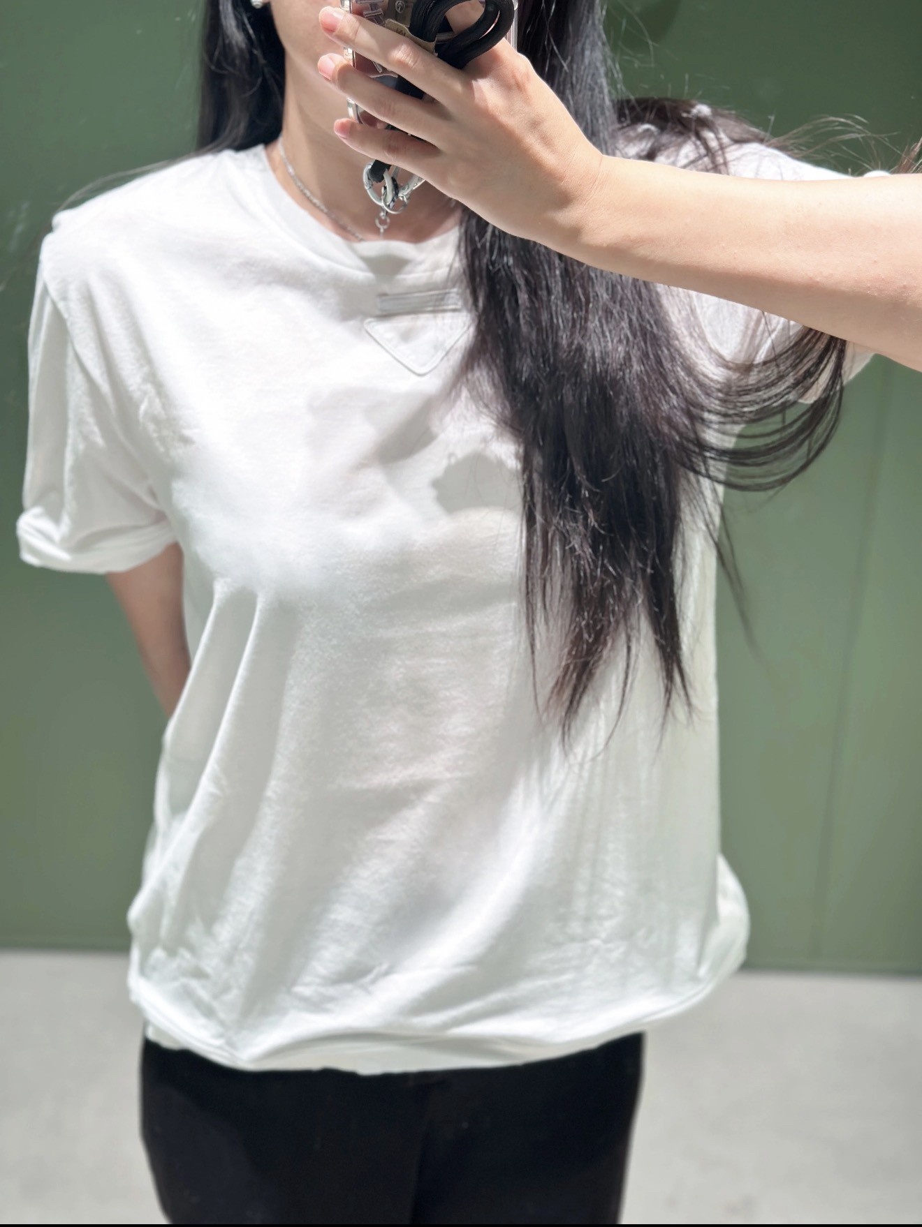 [TOP] PRADA  T-shirt -White