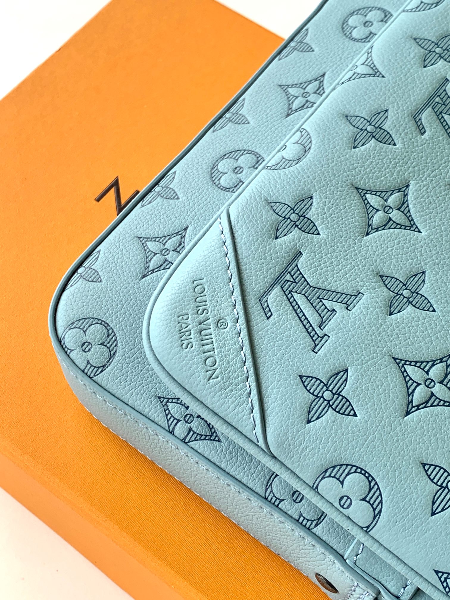 [TOP] Louis Vuitton LV Trio Messenger Bag 25x18.5x7cm - Blue