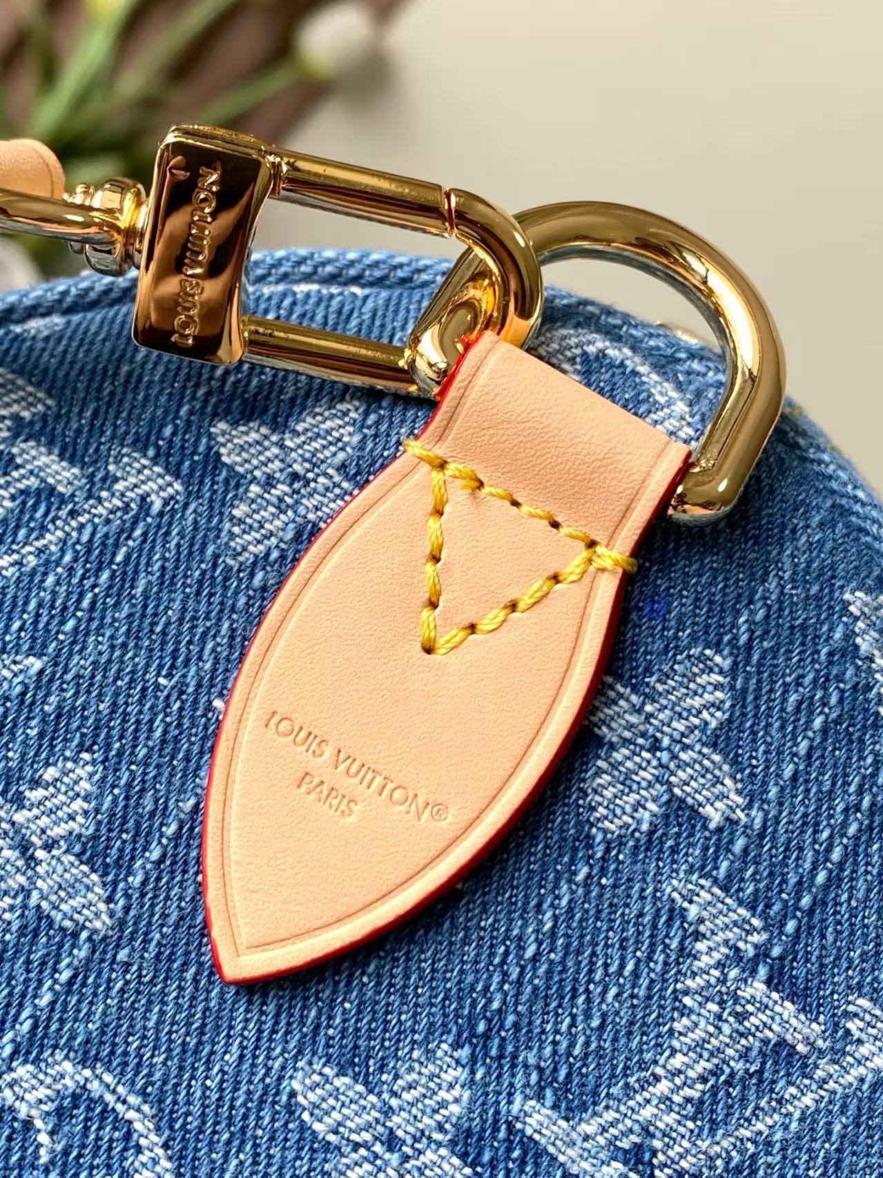 [TOP] Louis Vuitton LV Speedy Soft 30 Bag 30x21x17 cm - Blue