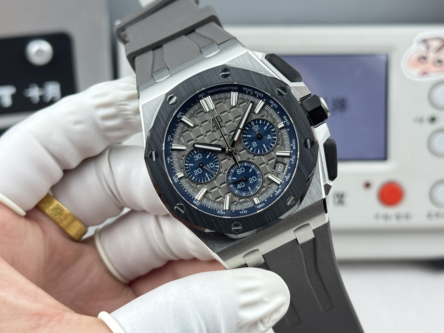 [TOP] Audemars Piguet Men's Watch 43 mm - Grey - 711 Luxury