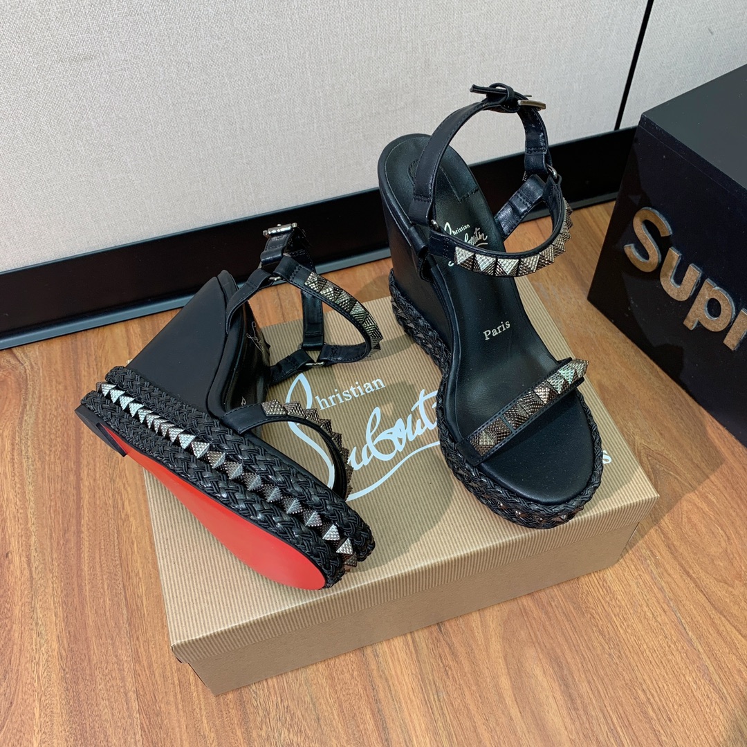 [TOP] Christian Louboutin Pyraclou High Heel - 14 Colors