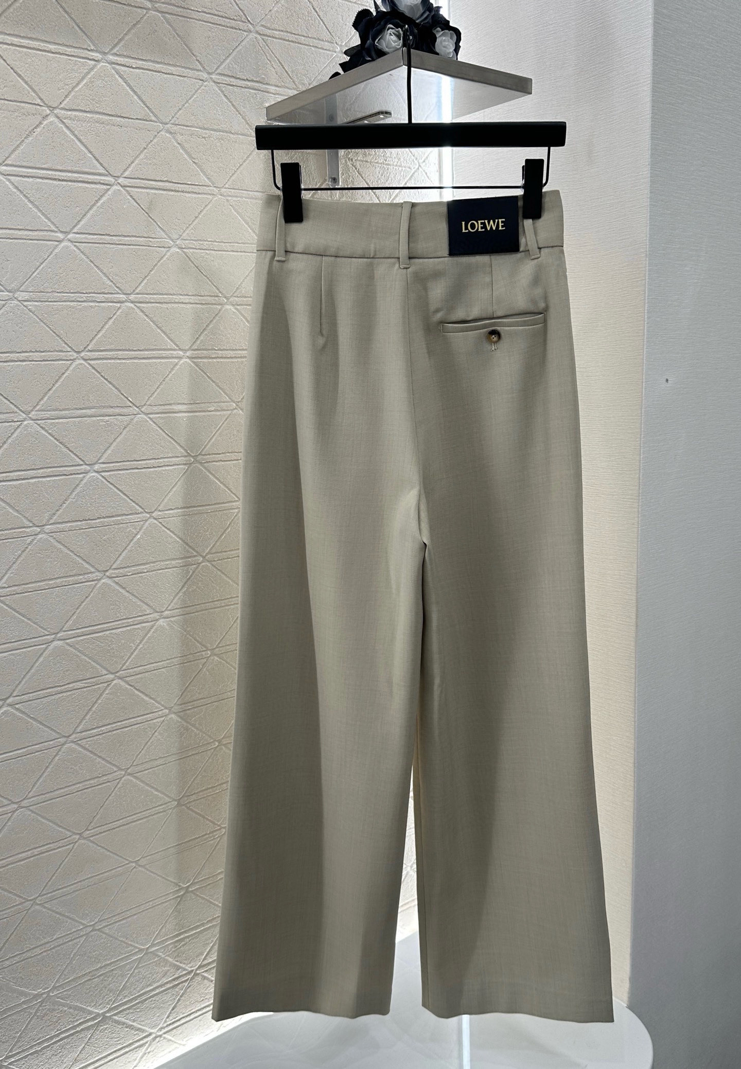 [TOP] LOEWE  Suit Pants - Beige