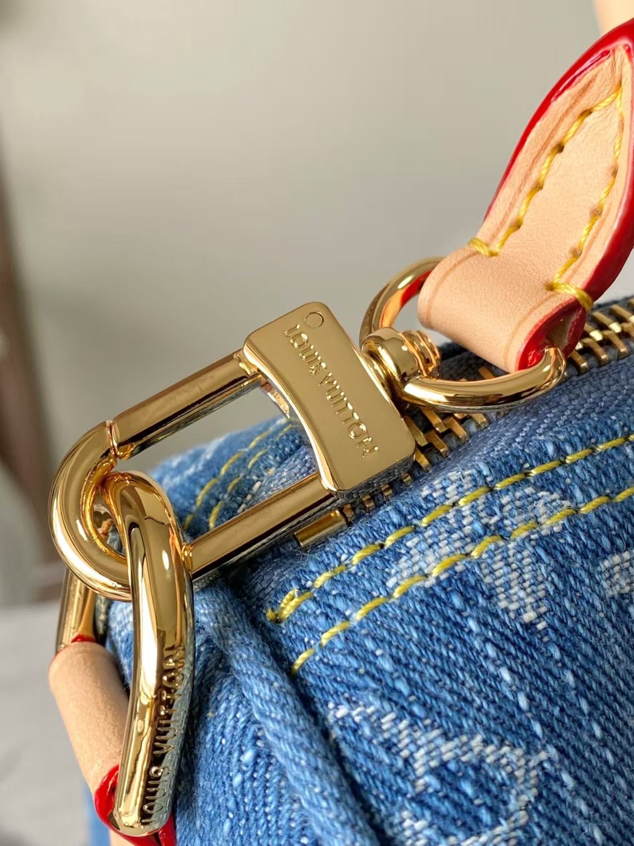 [TOP] Louis Vuitton LV Speedy Soft 30 Bag 30x21x17 cm - Blue