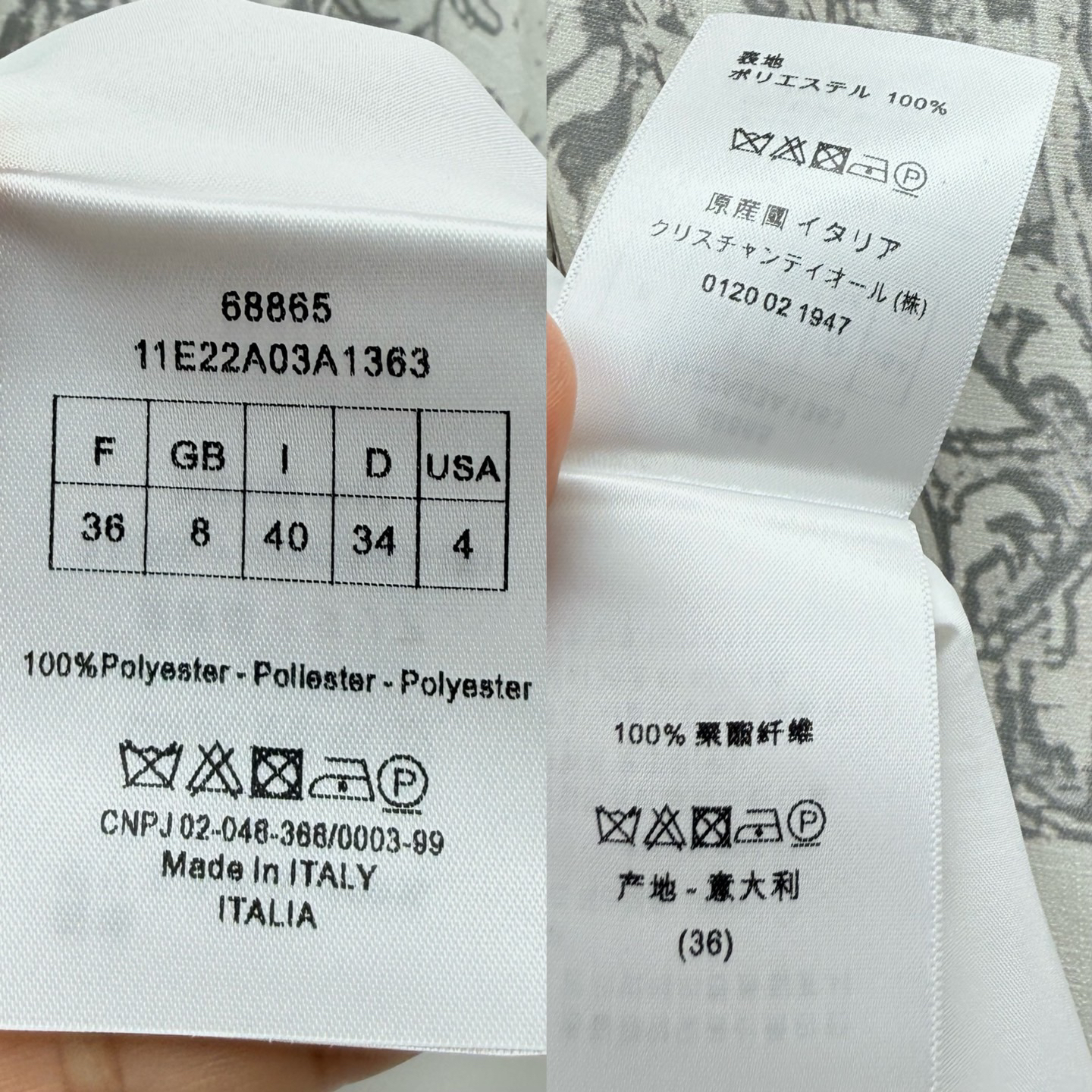 [TOP] Christian Dior Dress - White