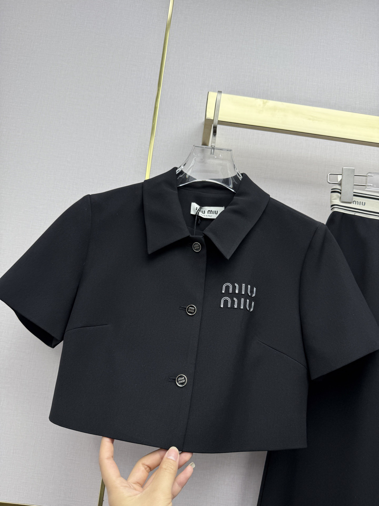 [TOP] Miu Miu  Suit - Black