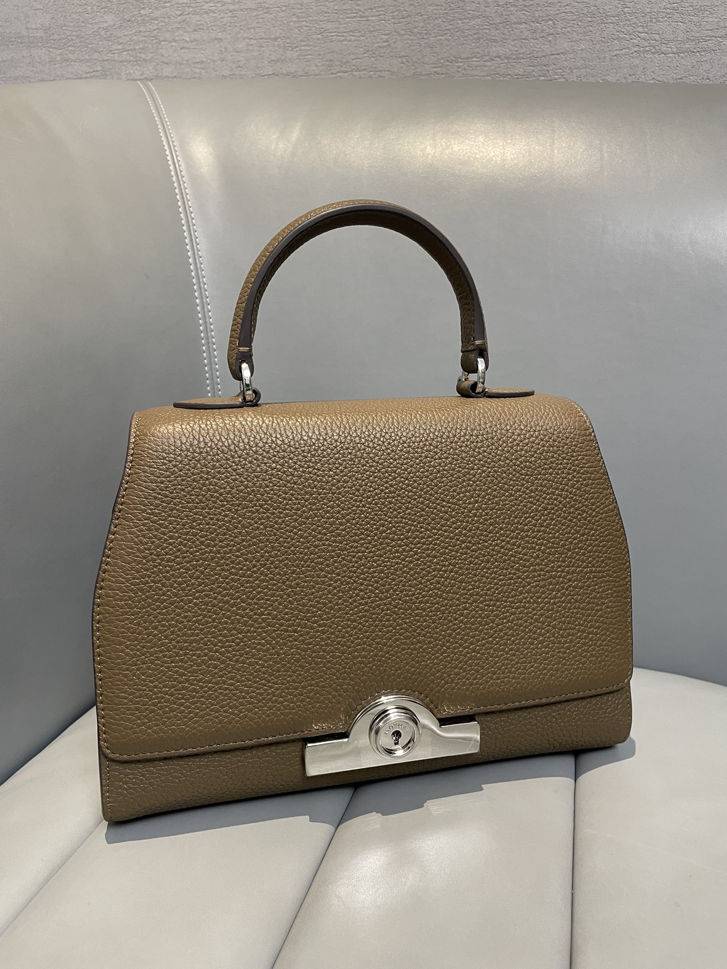 [TOP] MOYNAT RéJANE Bag Cowhide 26x10x18.5cm - Gray - 711 Luxury