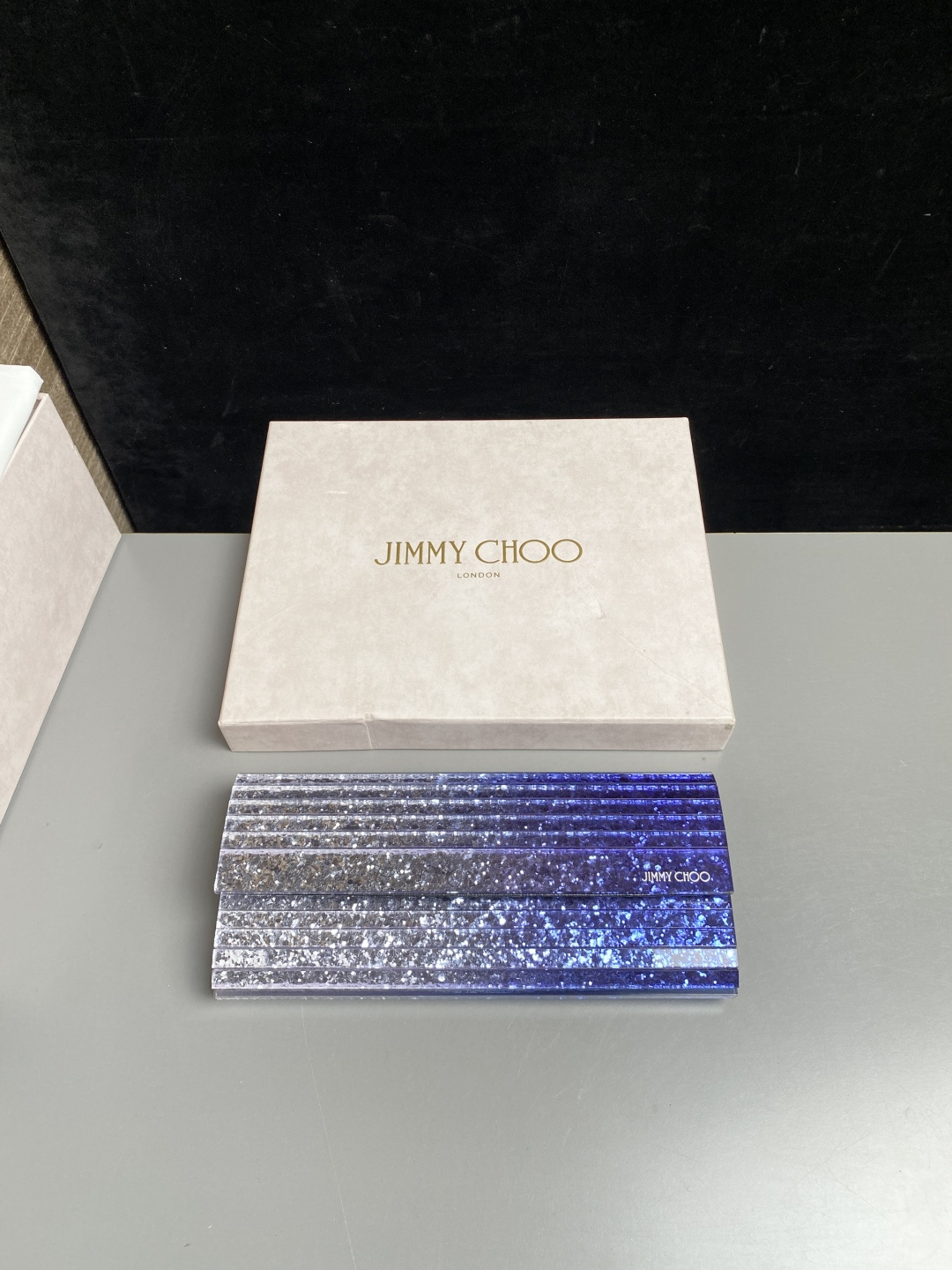 [TOP] JIMMY CHOO Sweetie Bag 24*10*5CM - Sliver - 711 Luxury