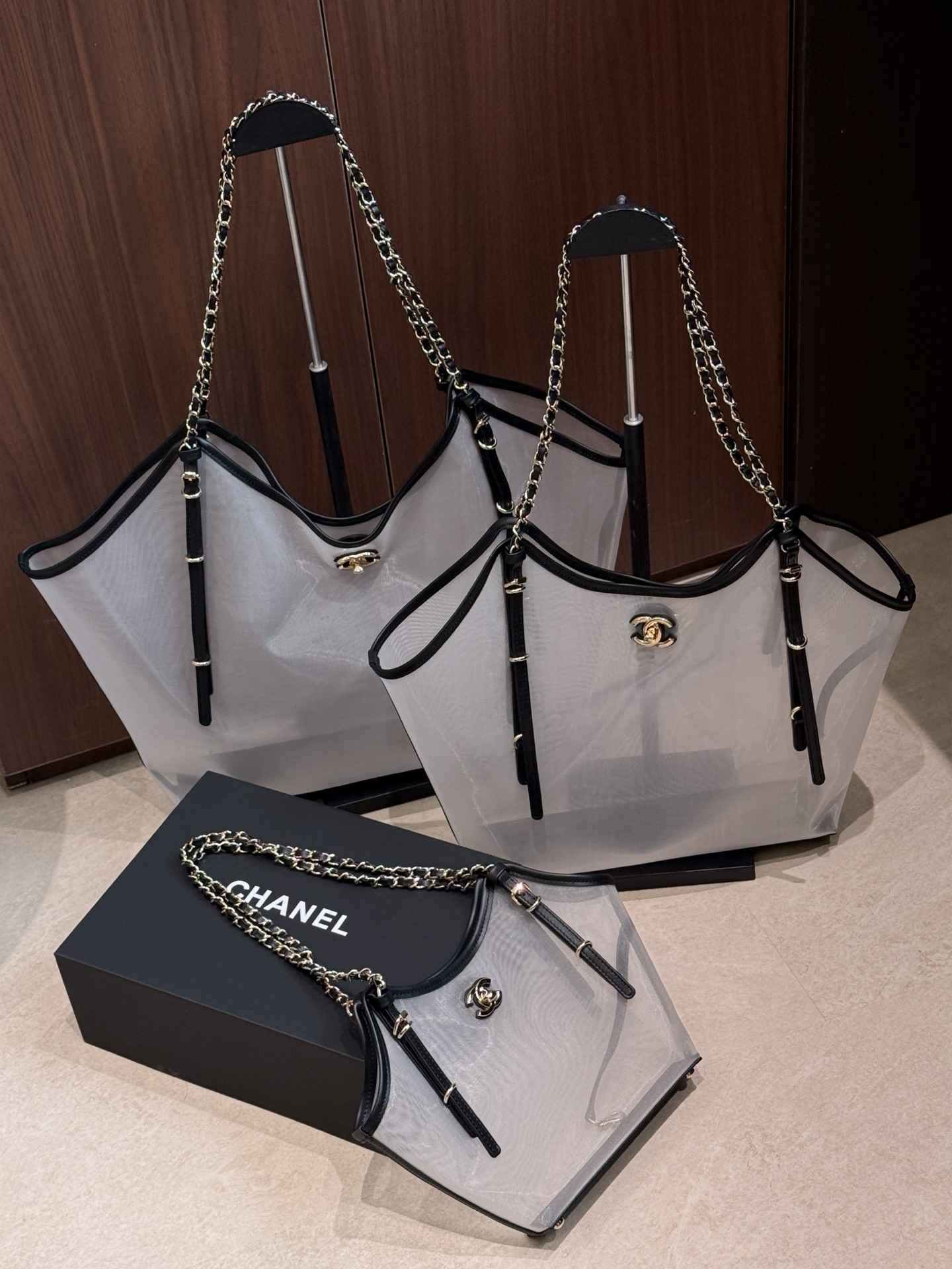 [TOP] CHANEL Cruise 2026 Tote Bag 3 Sizes - Transparency - 711 Luxury