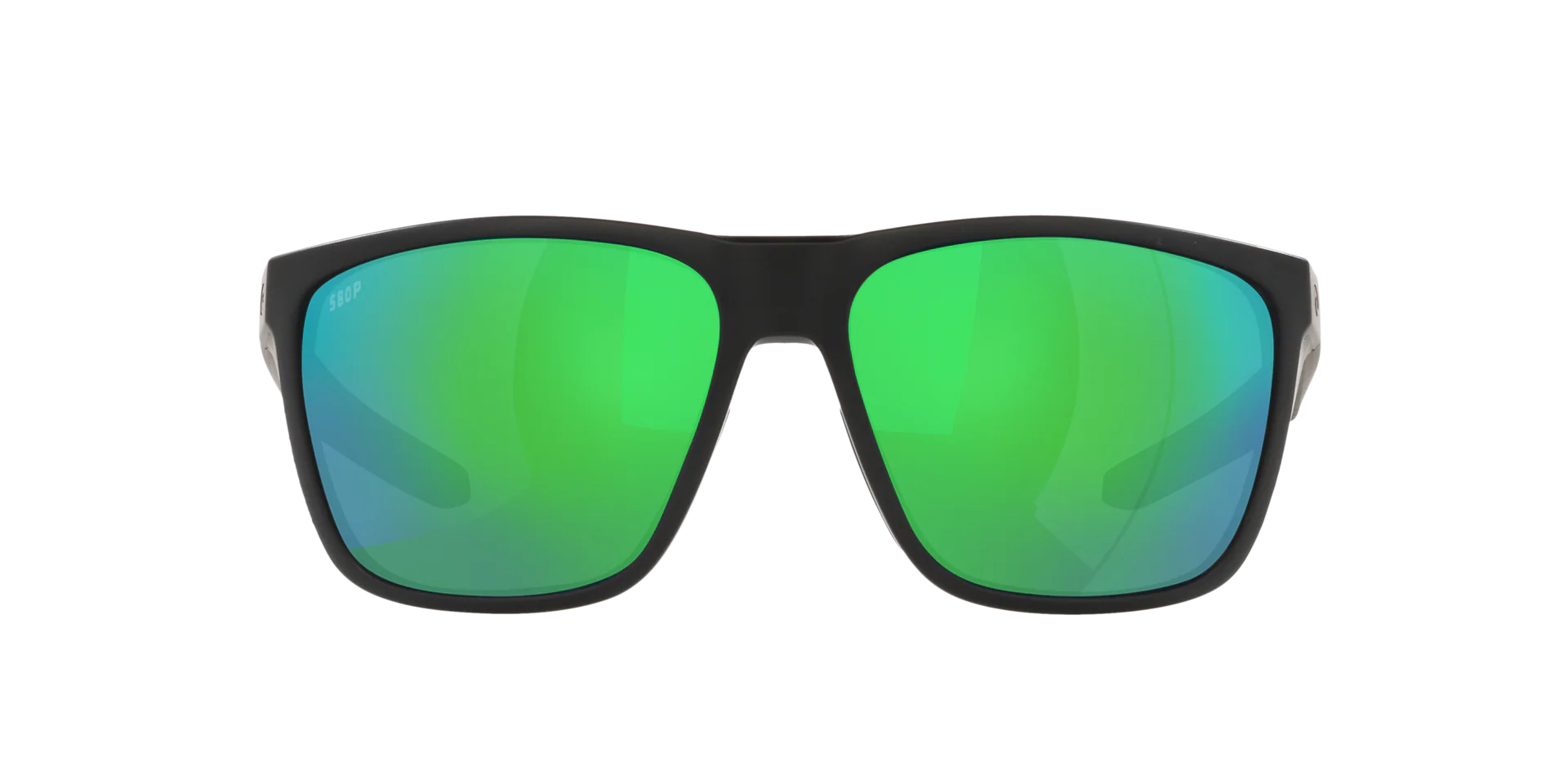Ferg XL - Matte Black | Green Mirror 580P