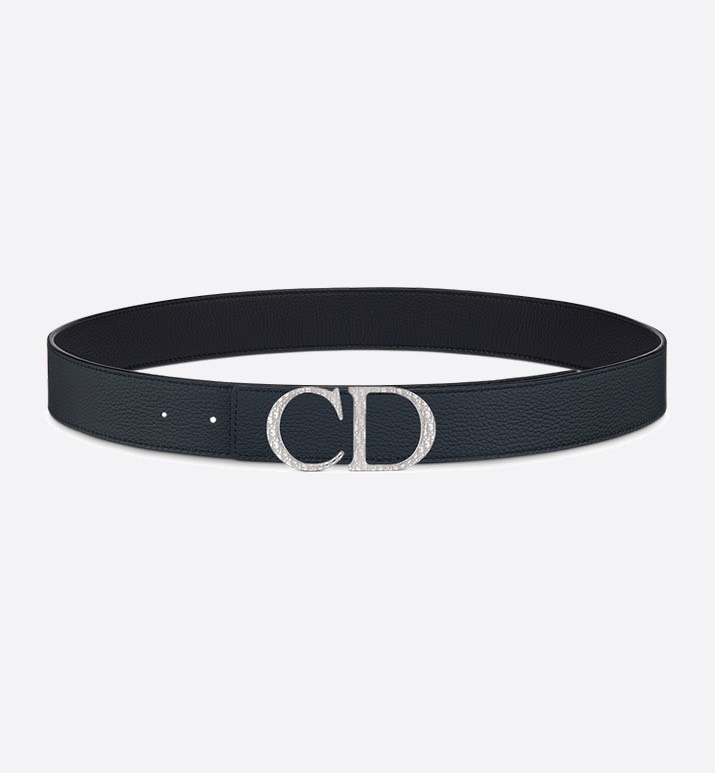 [TOP] Christian Dior Men's Belt Cowhide 35mm - Black - 711 Luxury