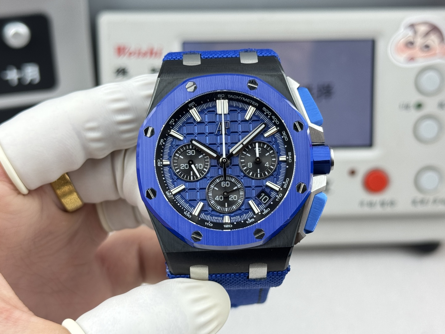 [TOP] Audemars Piguet Men's Watch 43 mm - Blue - 711 Luxury