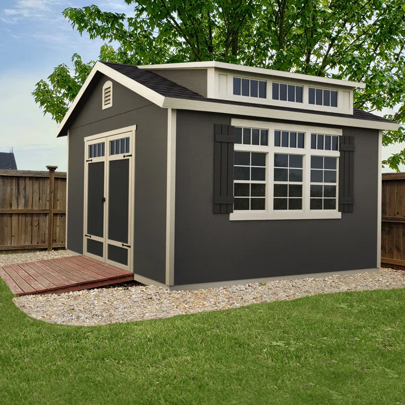 Windemere 10 ft. W x 12 ft. D Storage Shed