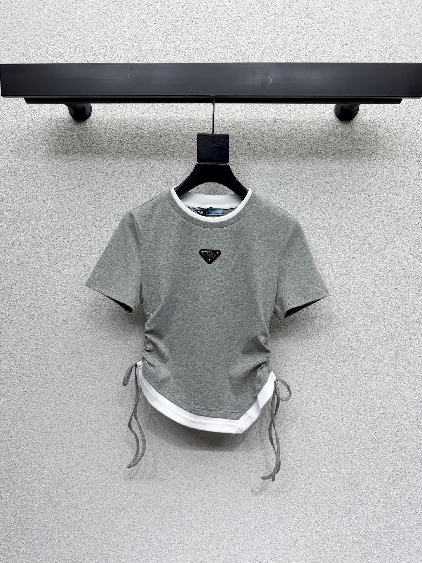 [TOP] PRADA  T-shirt + Pants Suit - 3 Colors