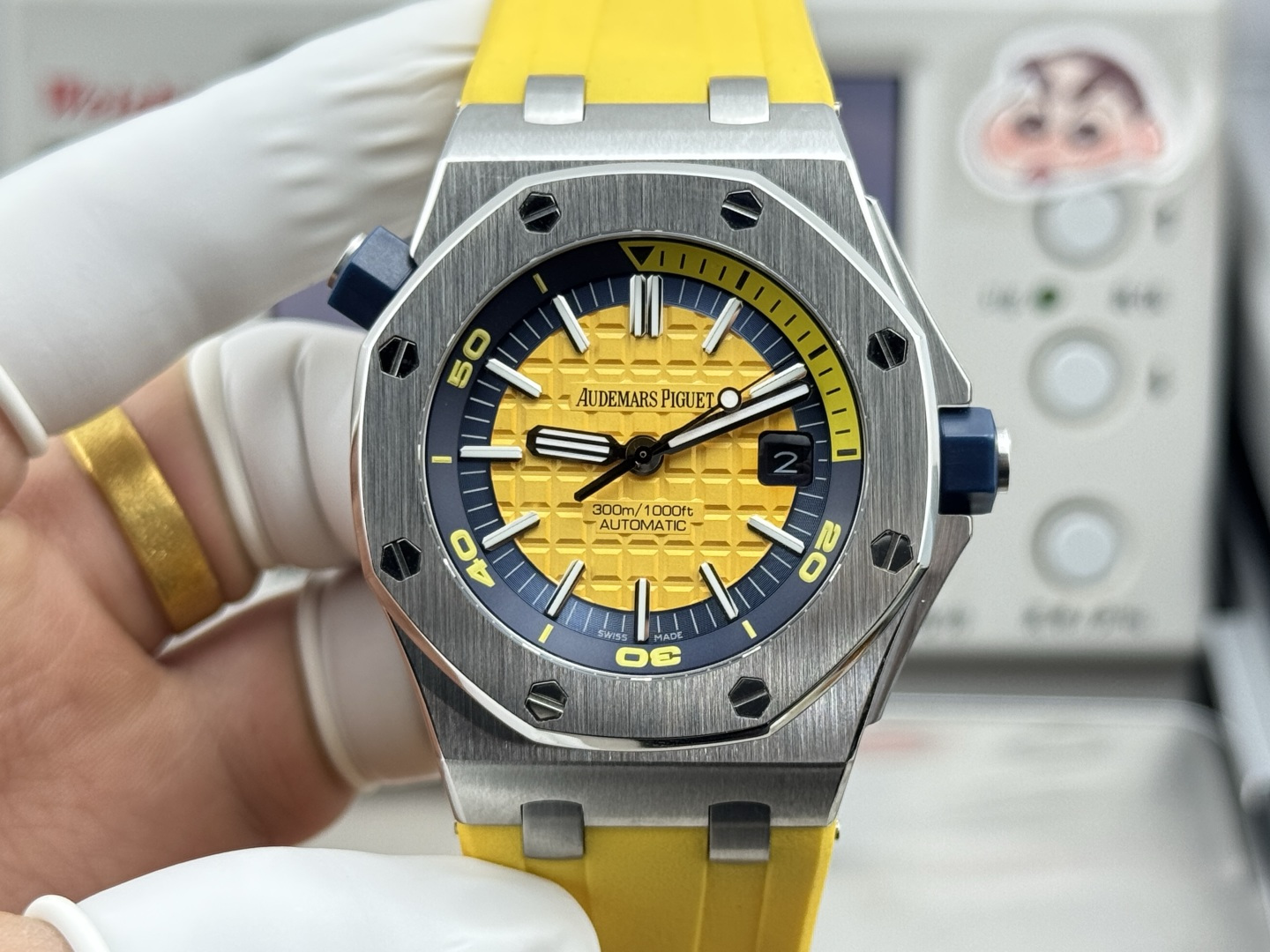 [TOP] Audemars Piguet Men's Watch 42mmX14.1mm - Yellow - 711 Luxury