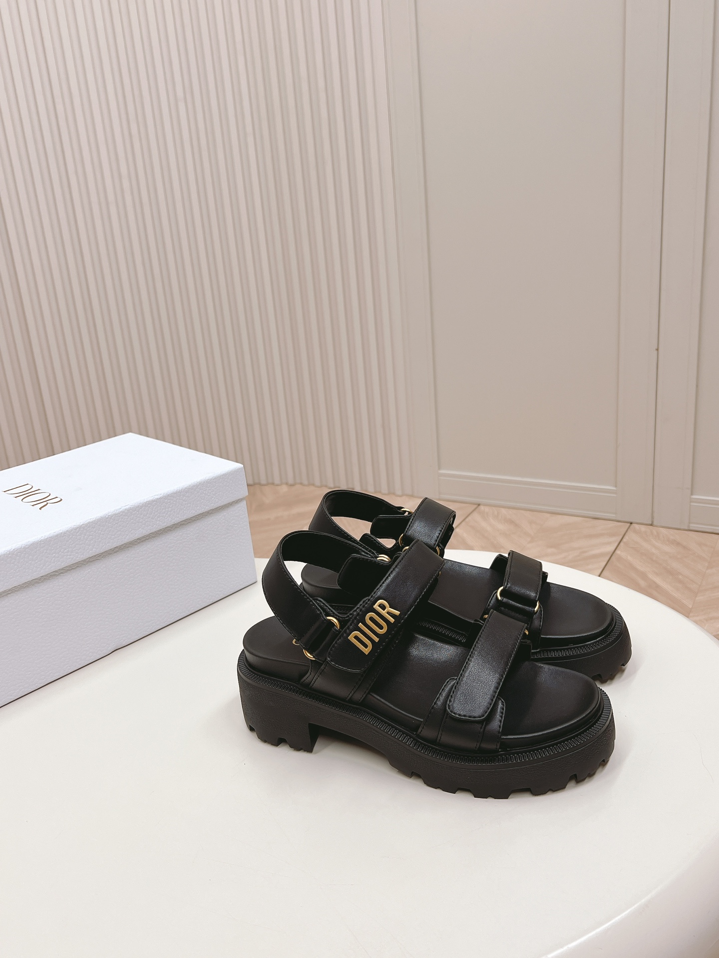 [TOP] Christian Dior Sandals - Black