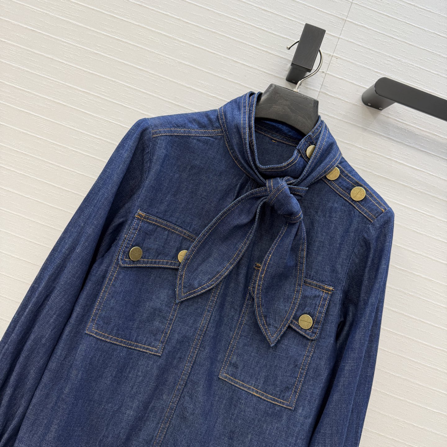 [TOP] ZIMMERMANN Cowboy Shirt - Blue - 711 Luxury