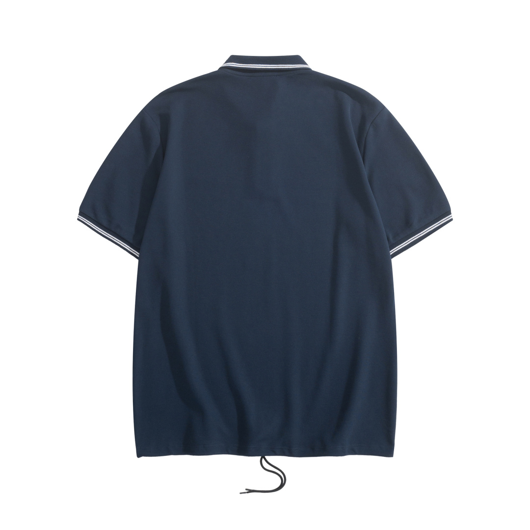 NIGO Prada Logo Embroidered Drawstring Polo #nigo377664