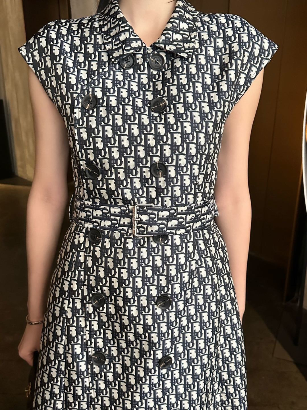 [TOP] Christian Dior  Dress - Blue