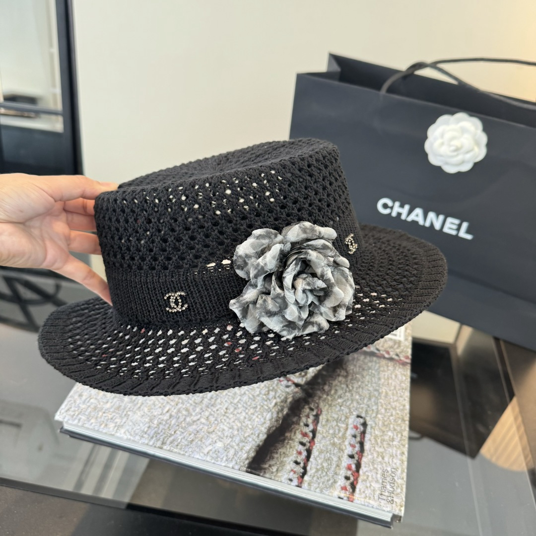 [TOP] CHANEL Hat - Black - 711 Luxury