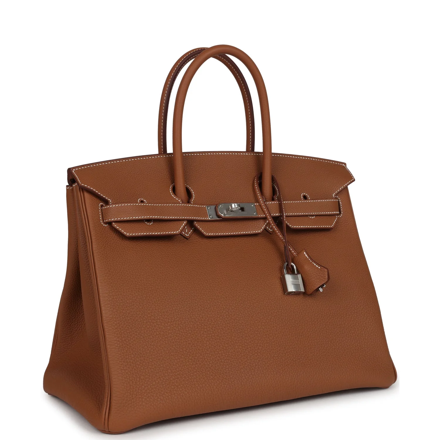 Hermes BirkinGold Togo Palladium Hardware