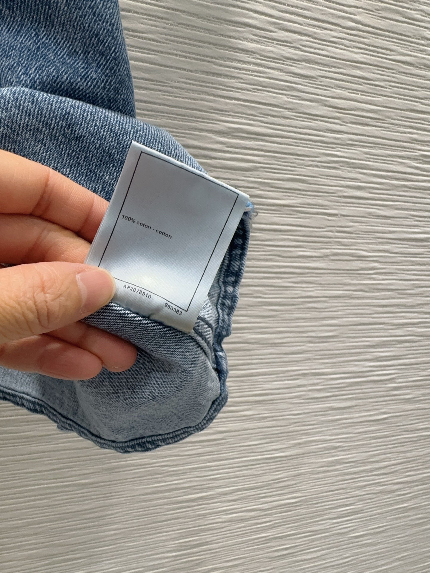 [TOP] CHANEL Denim Top - Blue