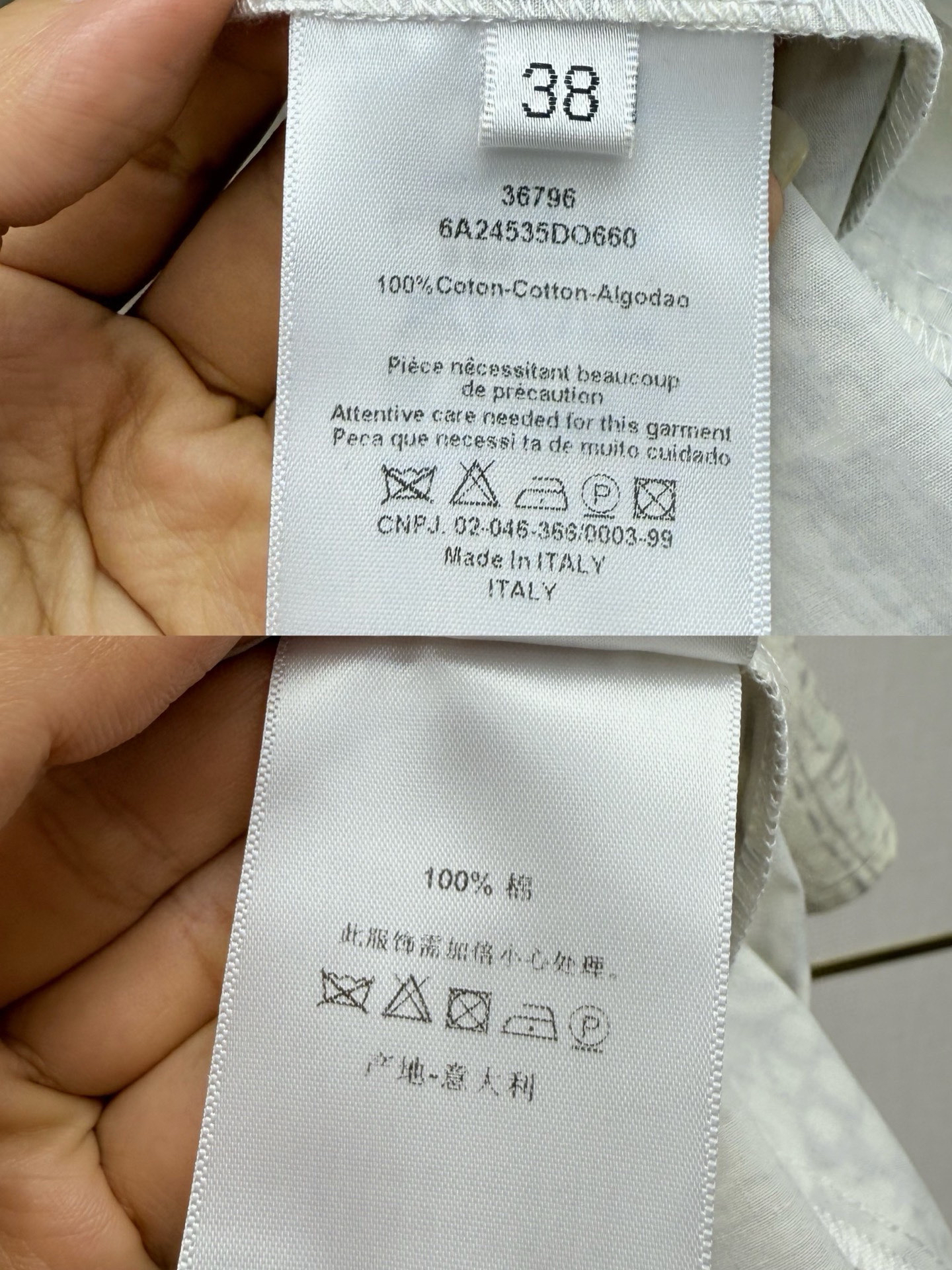 [TOP] Christian Dior Shirt - White