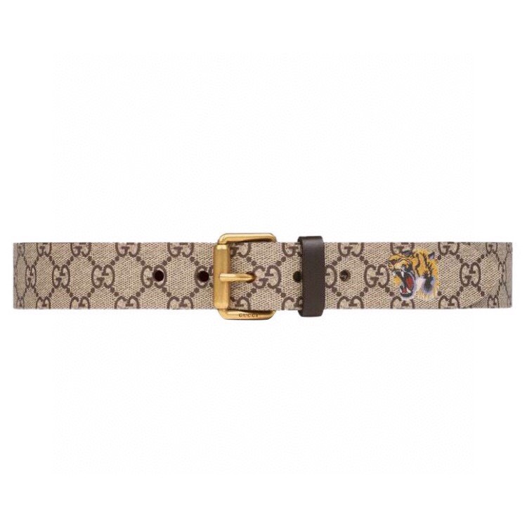 [TOP] GUCCI GG Belt 3.5cm - Beige - 711 Luxury