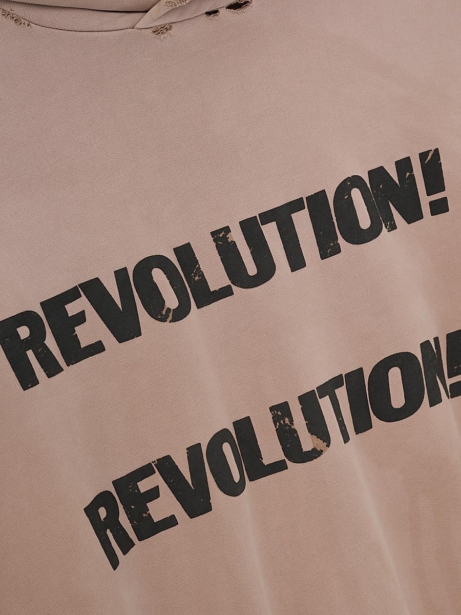 Fear of God, ''Revolution'' Distressed Cotton Hoodie