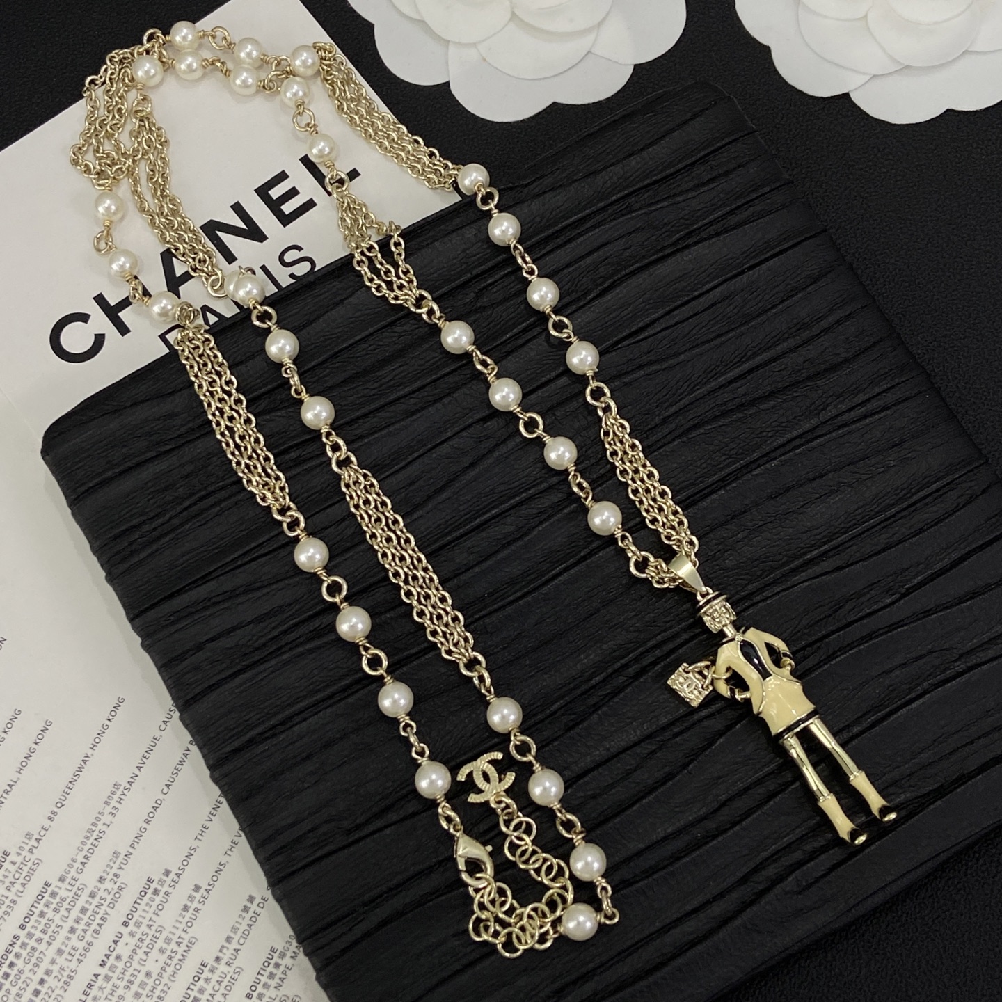 [TOP] CHANEL Long Necklace - Gold - 711 Luxury