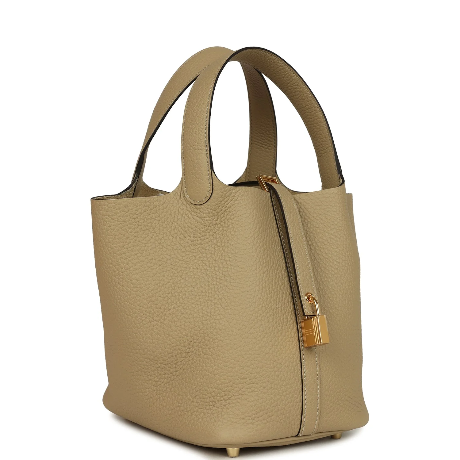 Hermes Picotin Lock  Trench Clemence Gold Hardware