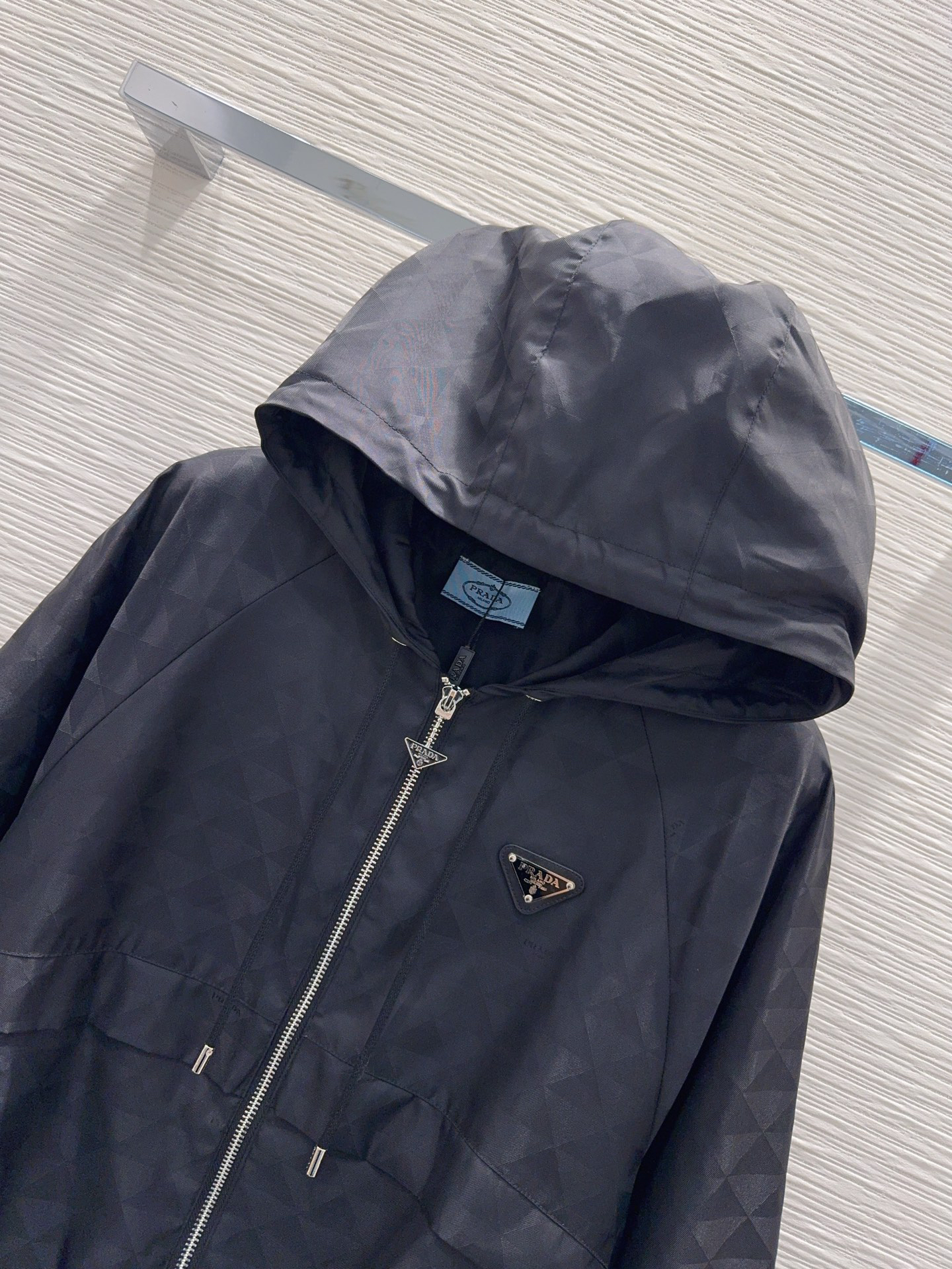 [TOP] PRADA  Hooded Jacket - Black