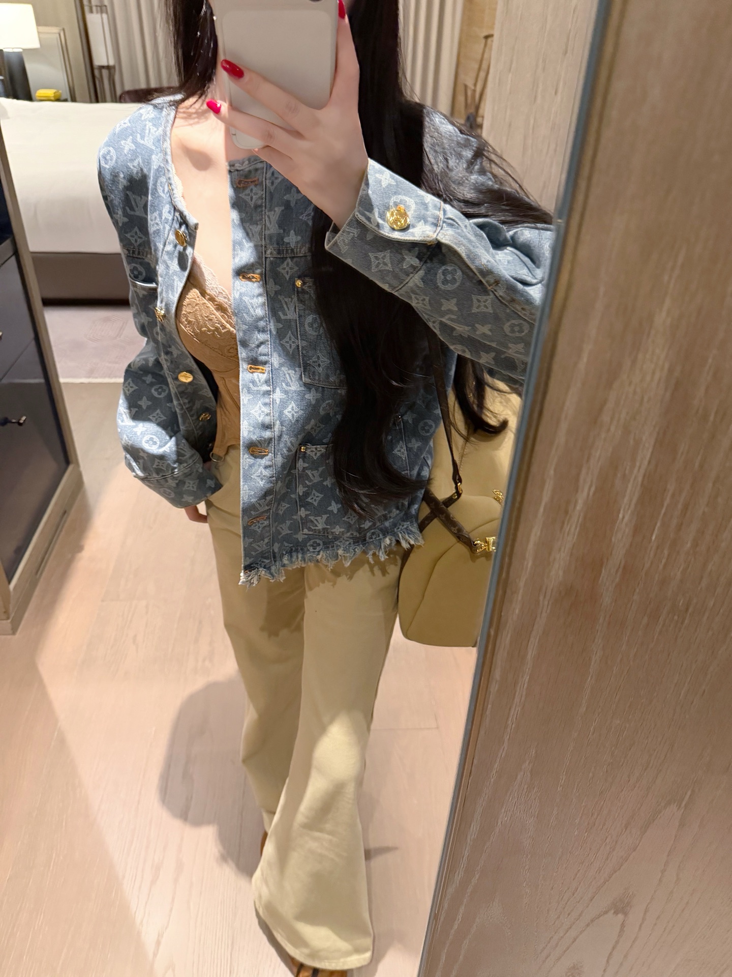 [TOP] Louis Vuitton LV  Denim Jacket - Blue