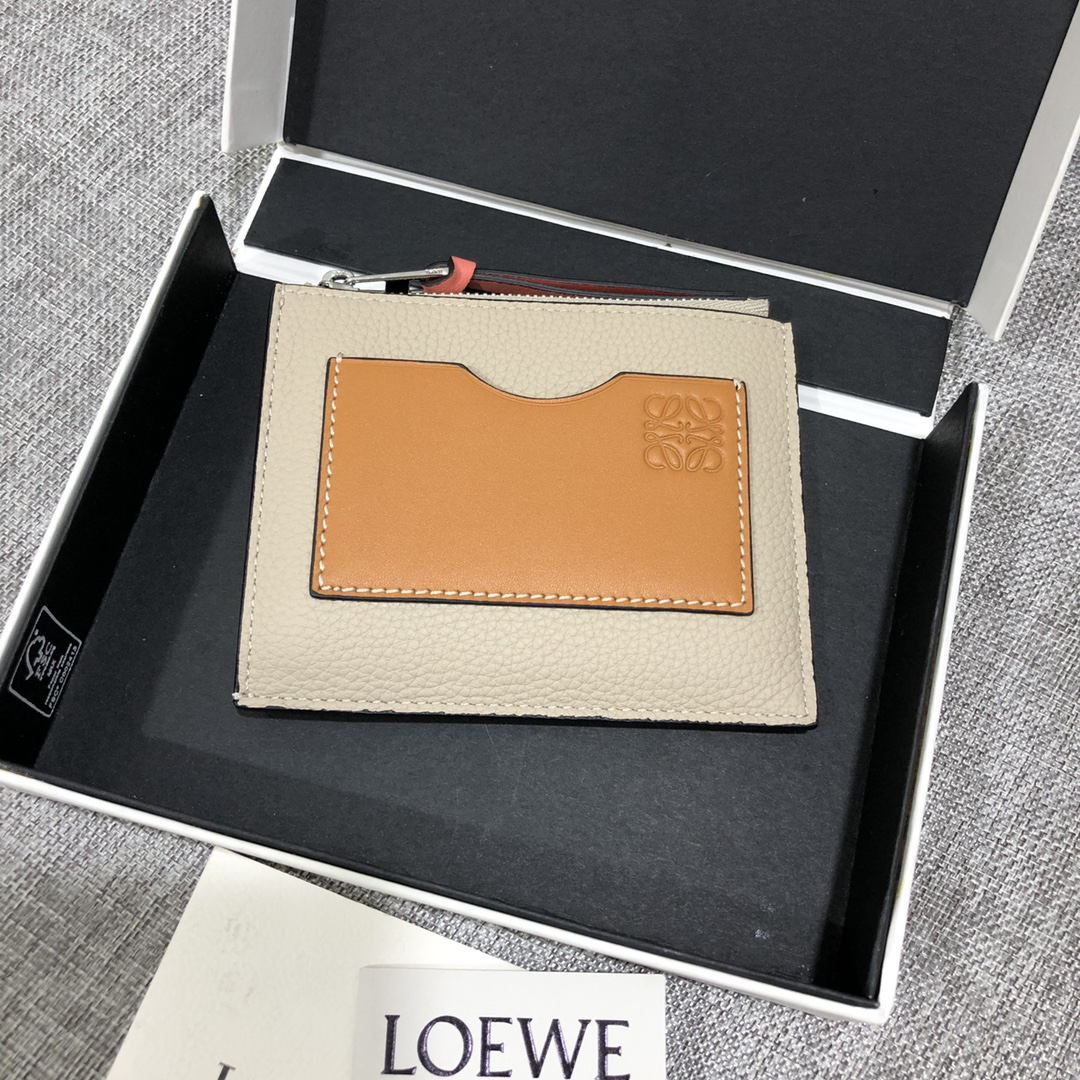 [TOP] LOEWE Card Holder 12*9.5 cm - Beige - 711 Luxury