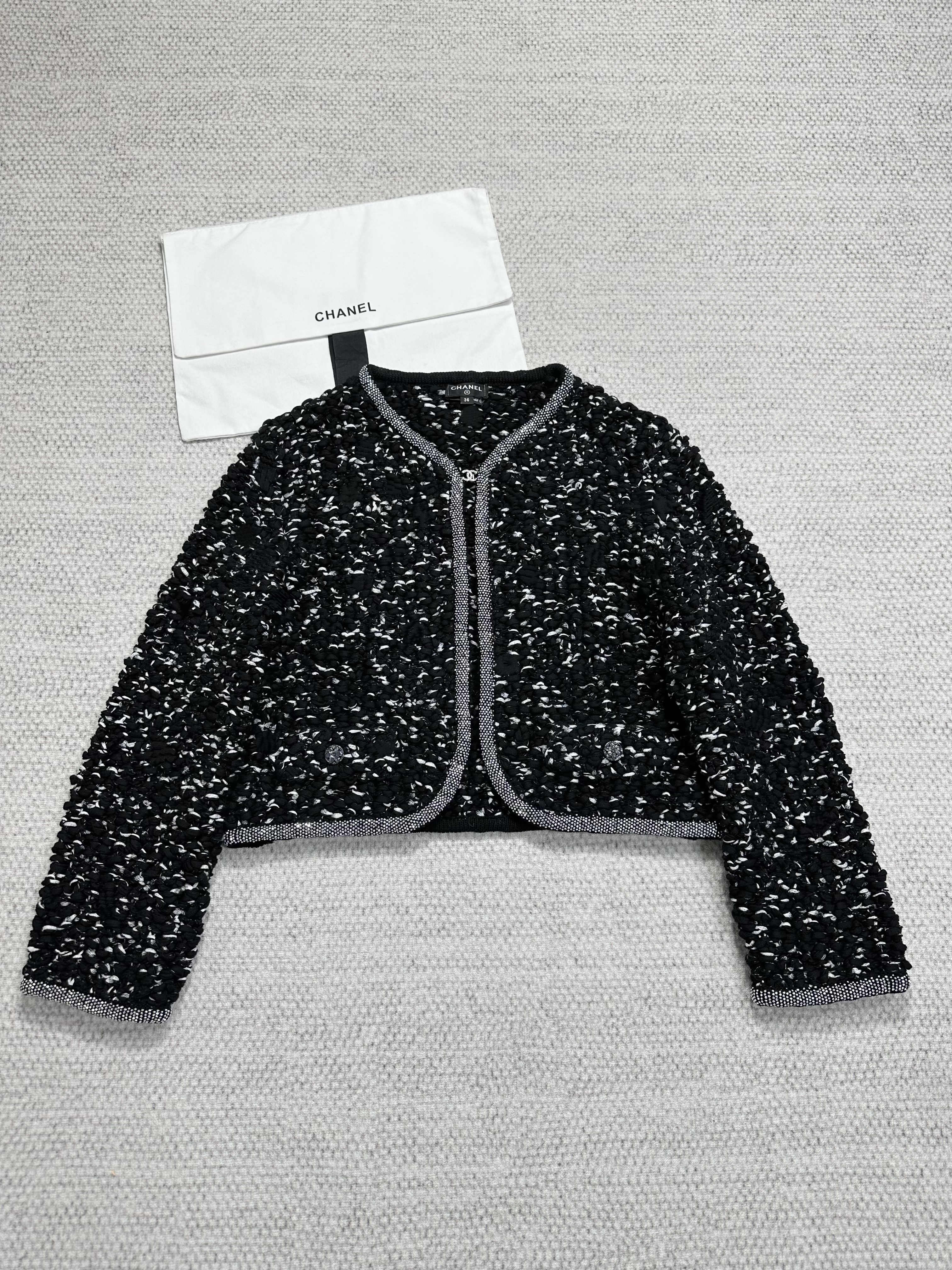 Chanel Top-quality Version Colorful Diamond Cardigan #333149