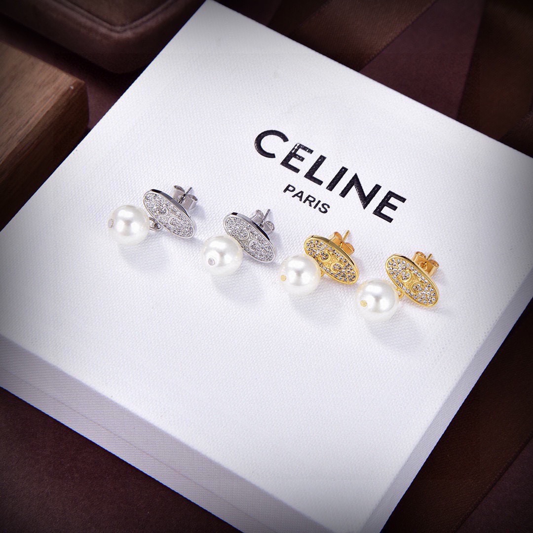 [TOP] CELINE Earrings- 2 Colors - 711 Luxury
