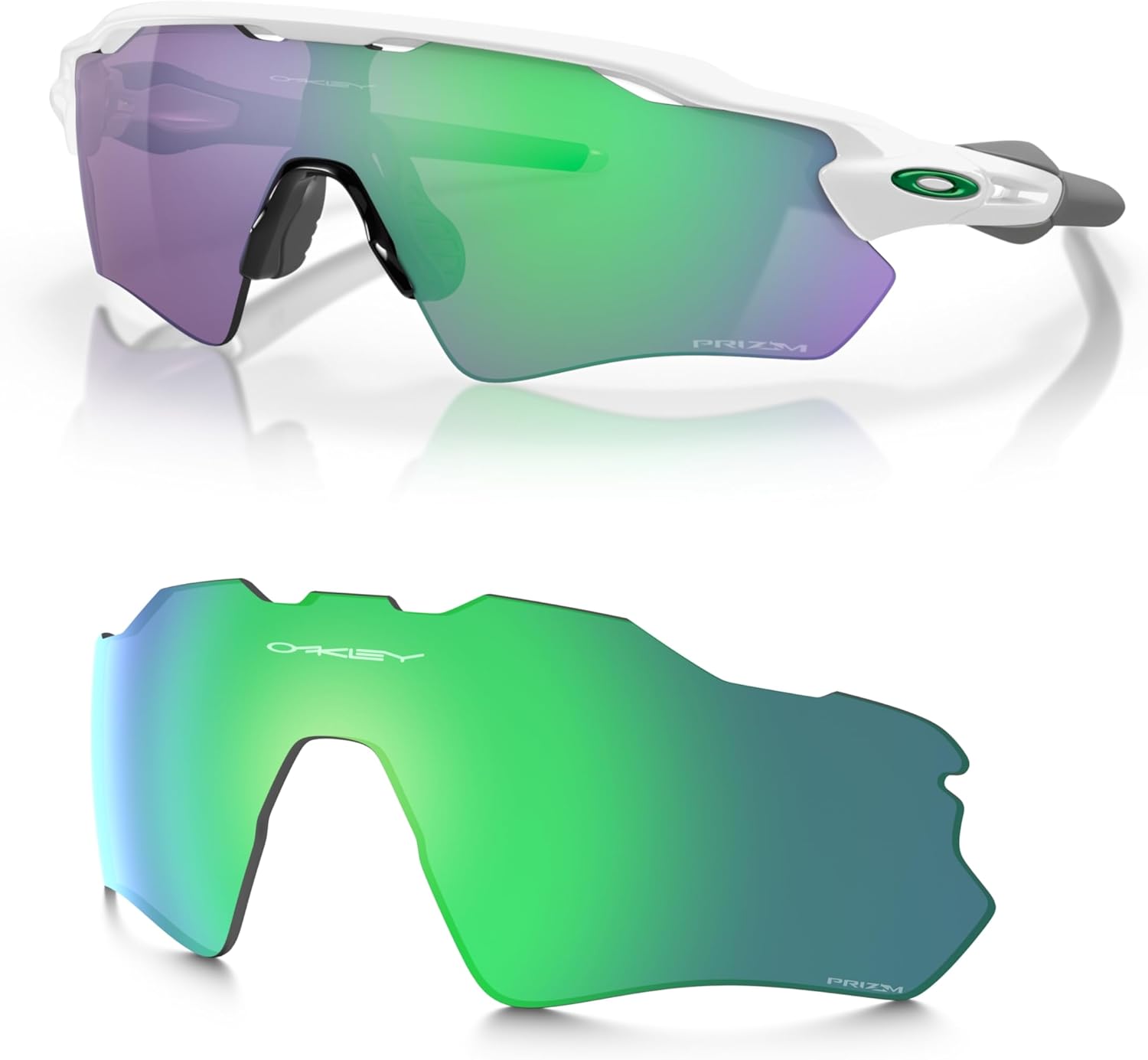 Oakley Original Radar EV Path OO9208 PRIZM Replacement Lenses For Men For Women+ Bundle Microfiber Pouch -FRAMES NOT INCLUDED