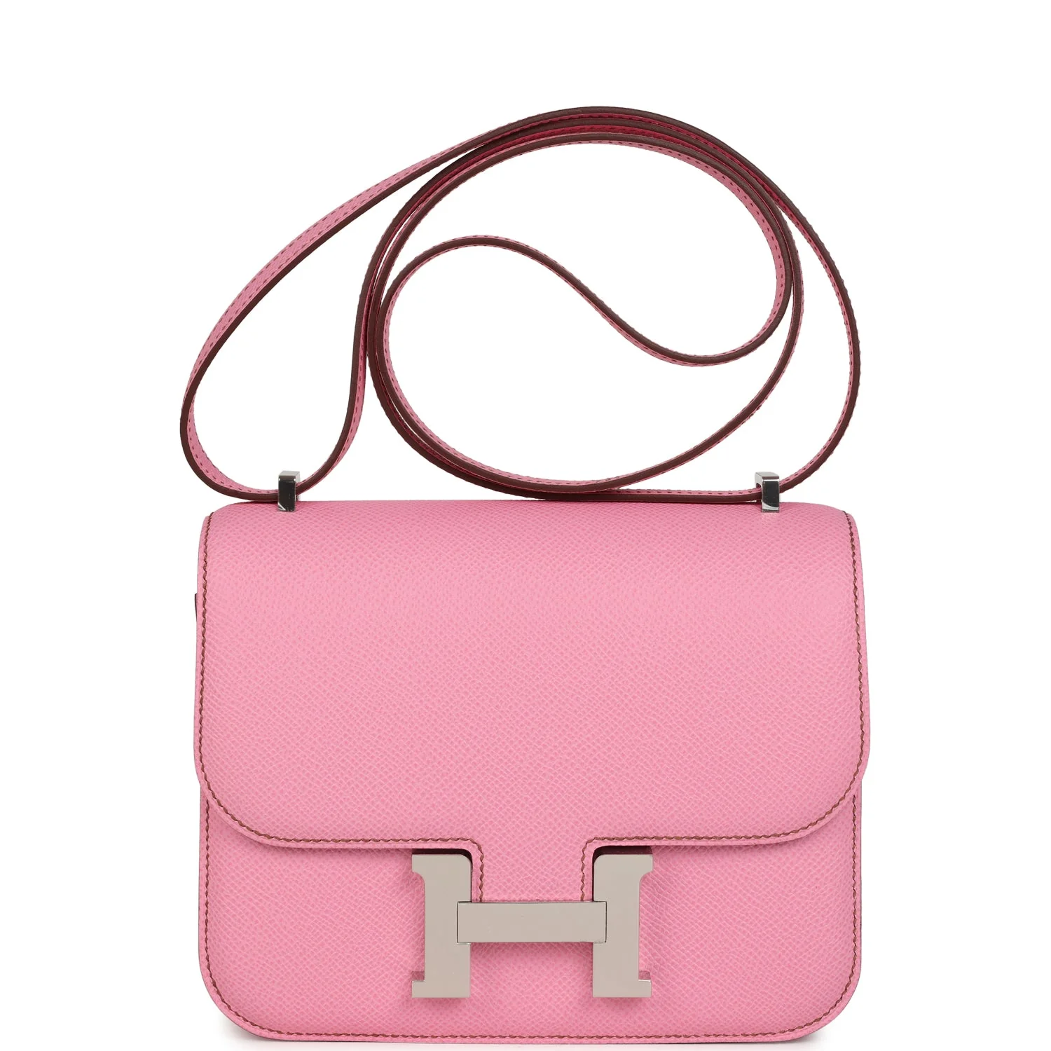 Hermes Constance Bubblegum 5P Epsom Palladium Hardware