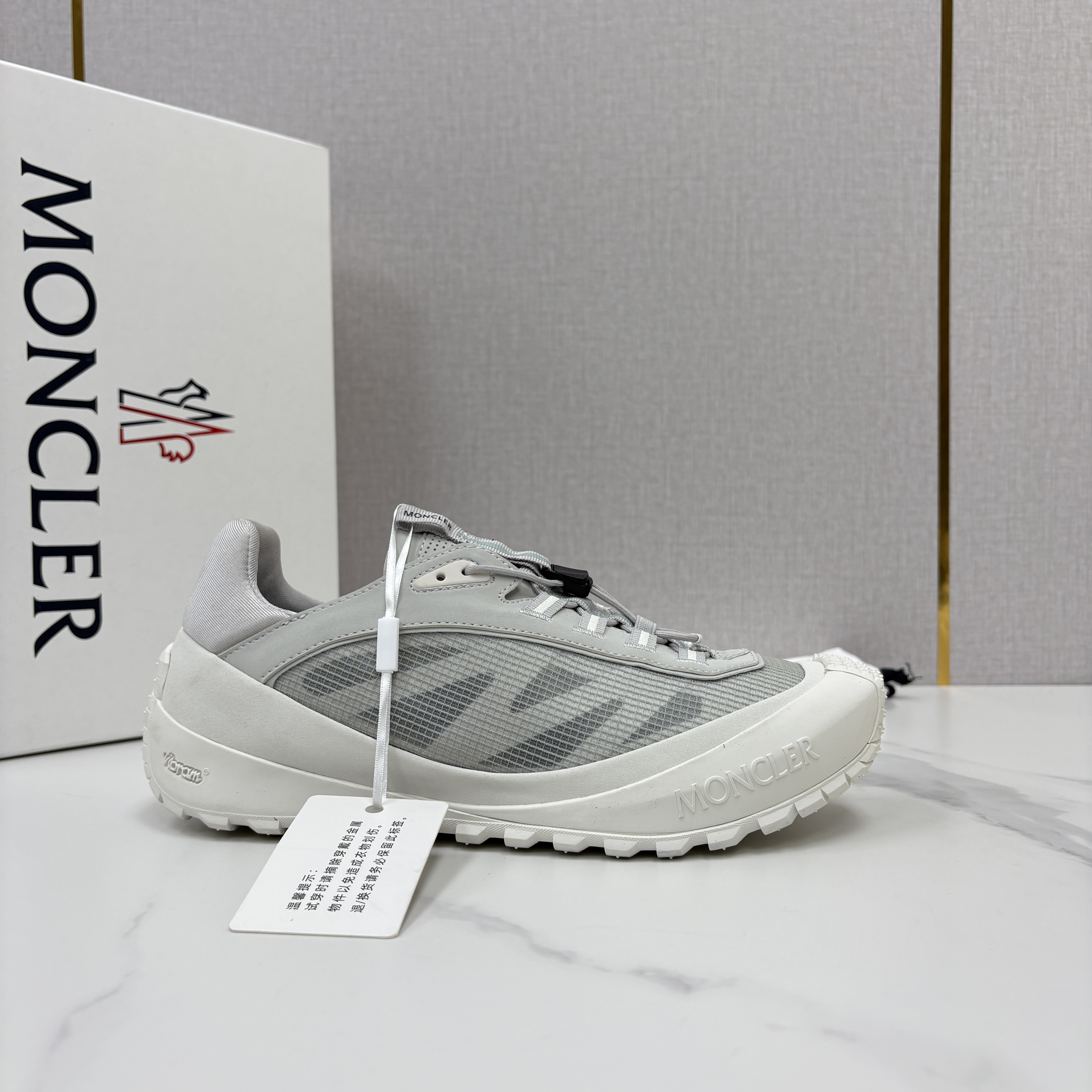 Designer Shoes Moncler Trailgrip LP Suede Nubuck Sneaker #395790 View 2 | Nigo Office
