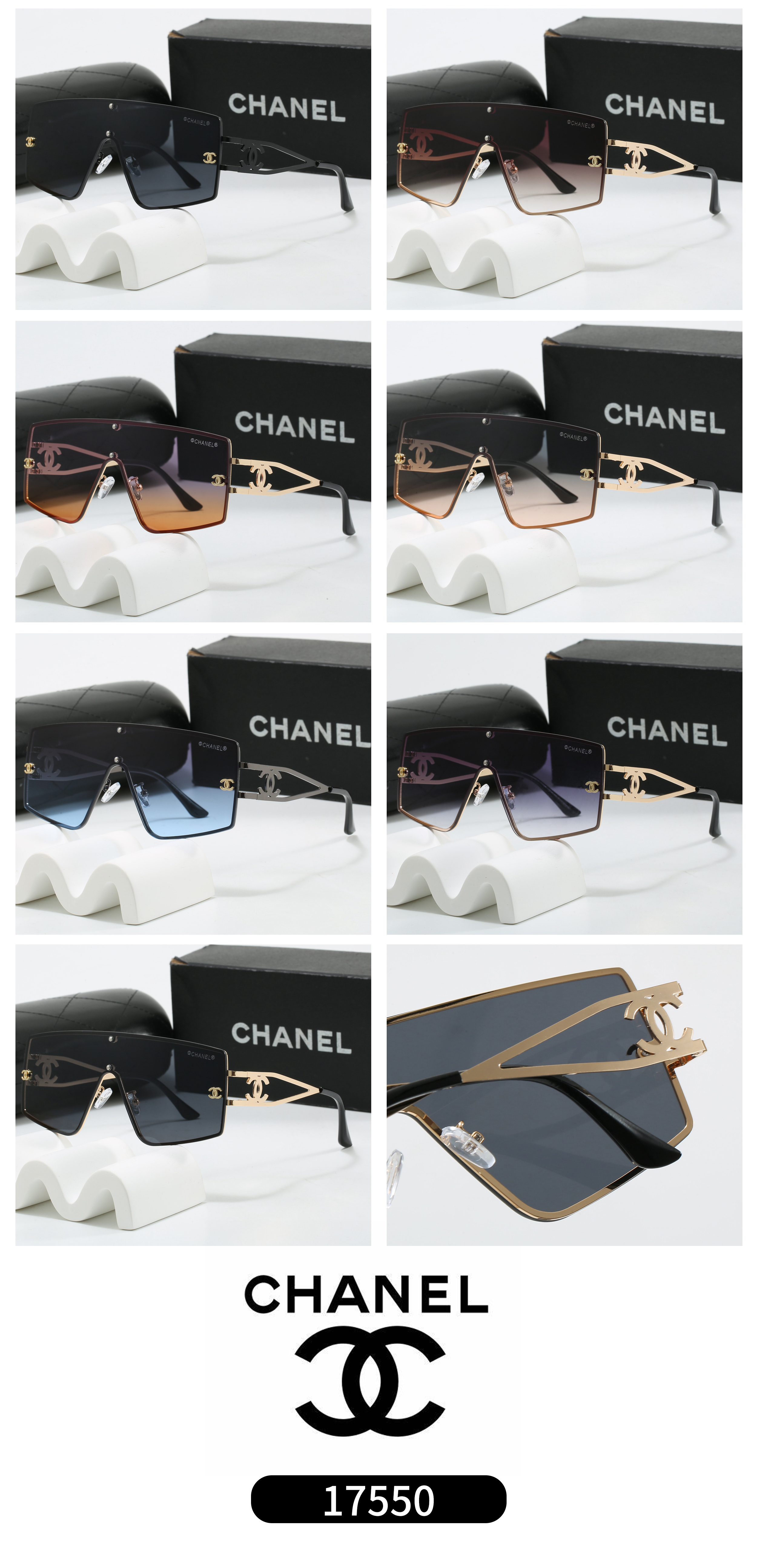 [TOP] CHANEL Sunglasses - 7 Colors - 711 Luxury